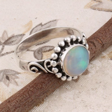 Anillo vintage de ópalo