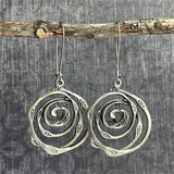 Pendientes Laberinto de Plata