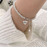 Brazalete Corazón de Plata