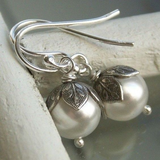 Pendientes Vintage Flor de Perla