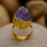 Anillo Lara de amatista