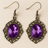 Pendientes Yara Amatista