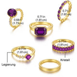 Anillo de amatista