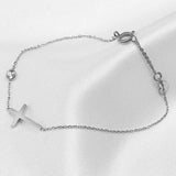 Pulsera Corazón Plata Fe