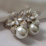 Pendientes Flor y Perla Zivara