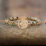 Pulsera de jaspe Árbol de la Vida