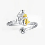 Rose™ | Anillo con Ícono de Perro