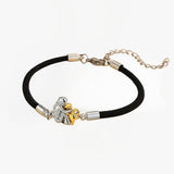 Katy | Pulsera con cordón e ícono de perro
